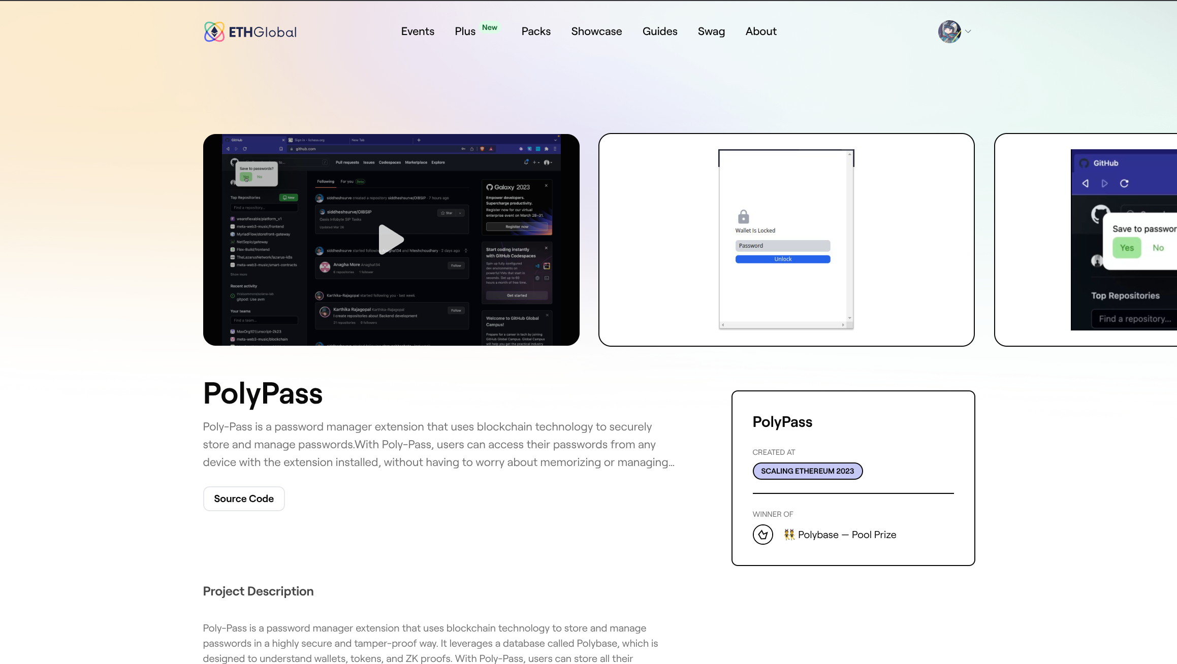 PolyPass - Password Manager screenshot